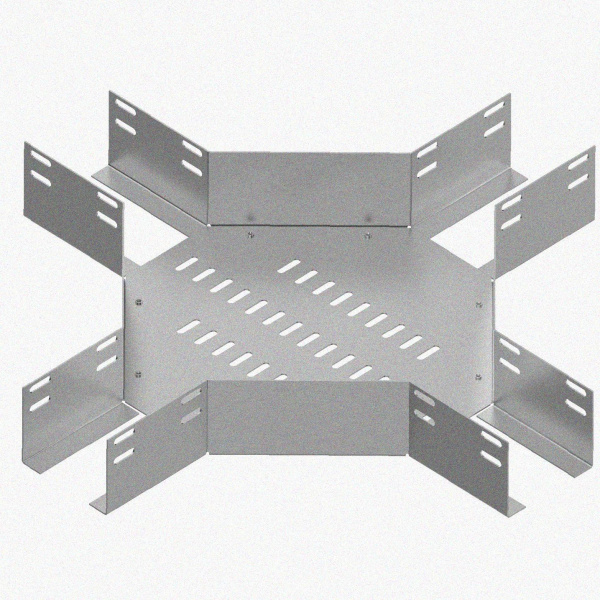 Лоток крестообразный перфорированный КМ 150х65 У3, окрашенный, S1,0