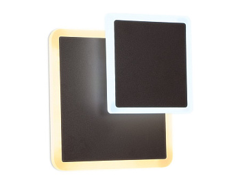 Настенный светодиодный светильник FW108 CF кофе LED 3000K/6400K 18W 240*220*50 Ambrella Light