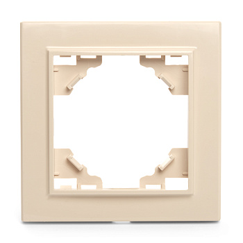 Рамка 1-местная STEKKER, PFR00-9001-02, серия Эрна, слоновая кость