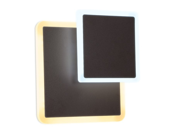 Настенный светодиодный светильник FW108 CF кофе LED 3000K/6400K 18W 240*220*50 Ambrella Light