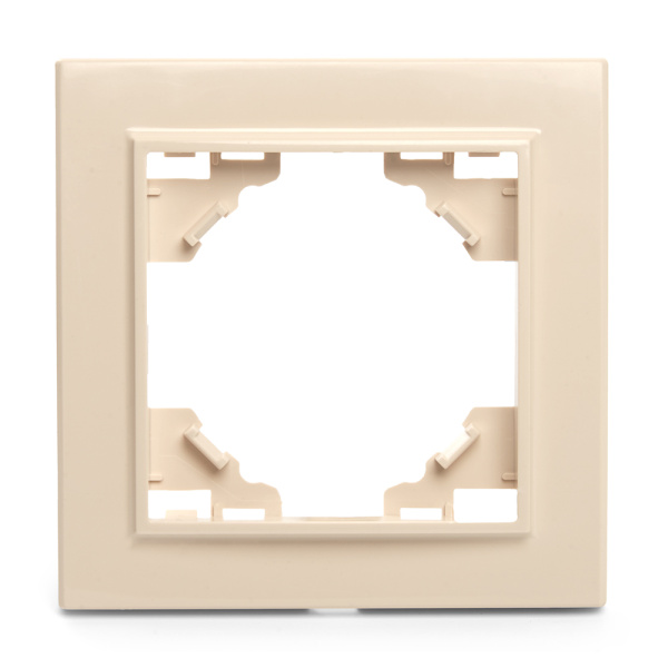 Рамка 1-местная STEKKER, PFR00-9001-02, серия Эрна, слоновая кость