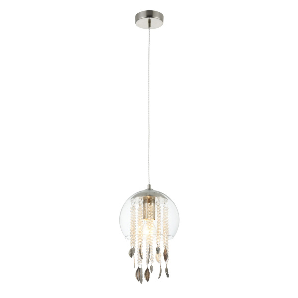 Подвесной светильник 1*E27 60Вт Никель IP20 Equorin MOD197-PL-01-CH Maytoni