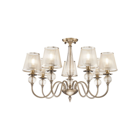 Люстра 7*E14 40Вт Бронза Антик IP20 Inessa FR2685PL-07BZ Freya