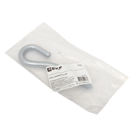 Крюк с резьбой ВТ16 инд.упак. EKF