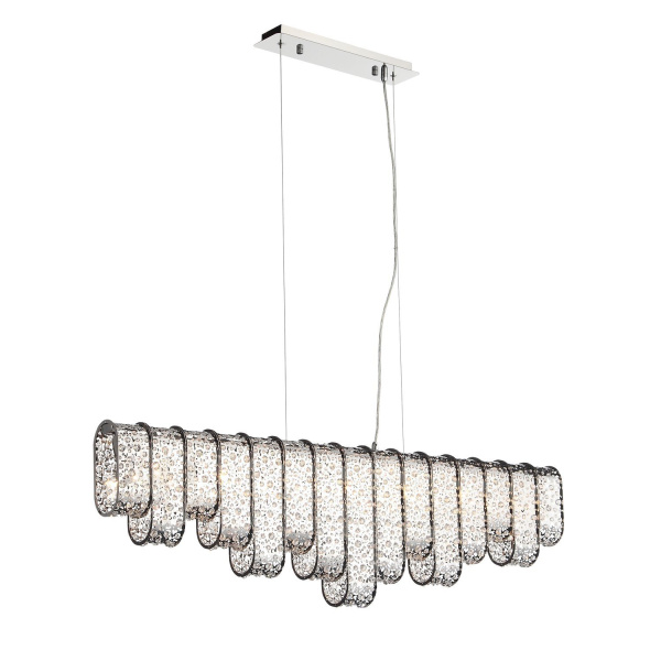 Светильник подвесной Хром/Хром, Прозрачный G9 7*5Вт SL1117.103.07 ST LUCE