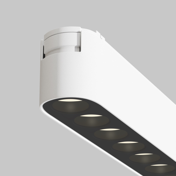 Трековый светильник LED 16Вт Белый IP20 Magnetic track system Radity TR082-1-18W3K-M-W Technical Maytoni