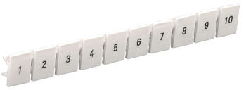 Маркеры для КПИ-6мм2 с нумерацией №№ 1-10 IEK