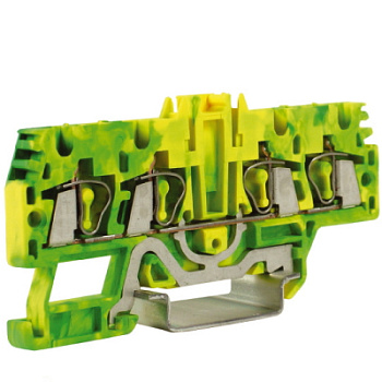 HTE.2/2+2(Ex), зажим для заземления, 2 ввод/2 вывода, 2,5 кв.мм желто-зеленый DKC HTE.2/2+2(Ex), зажим для заземления, 2 ввод/2 вывода, 2,5 кв.мм желто-зеленый DKC