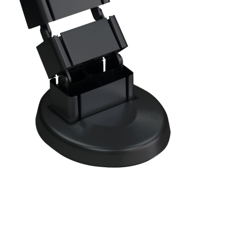 Donel Кабель-канал вертикальный гибкий SquareDesign, пластик, черный, длина 0.792м