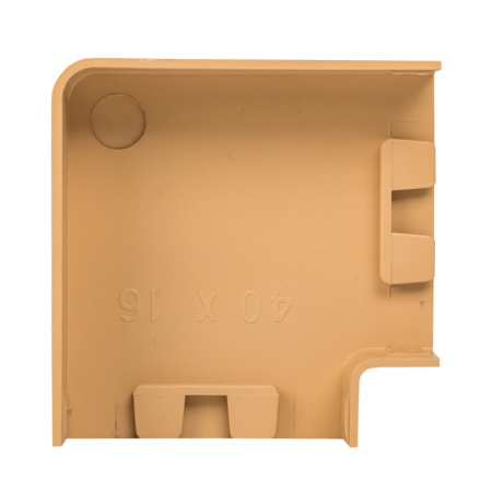 Поворот 90 гр, (40х16) (4 шт) светлое дерево EKF-Plast