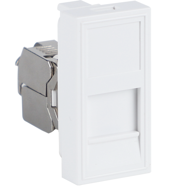 Donel Розетка DEC RJ45 FTP кат.6, 1мод., бел. (22.5х45мм), серия (тип) DEC