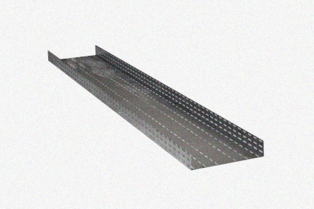 Лоток глухой ЛМГ 75х65х2000 УХЛ1, оцинкованный лист, S0,8