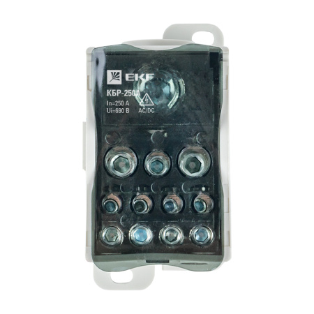Блок распределительный КБР на DIN-рейку и монтажную панель 250A PROxima EKF