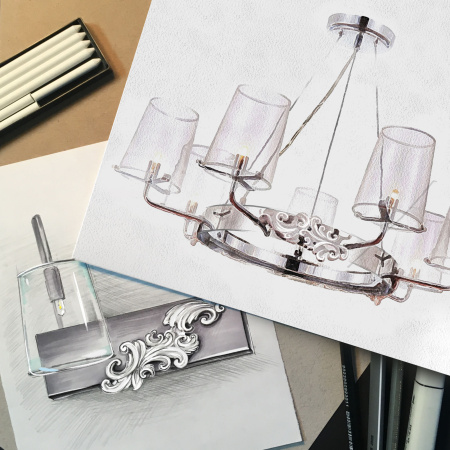 Бра 1*G9 28Вт Хром IP20 Landmark MOD040WL-01CH Maytoni