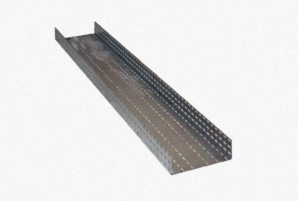 Лоток перфорированный ЛМ 150х65х3000 УТ1,5, оцинкованный лист, S1,5