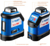 КРЕСТ 360 нивелир лазерный 360°, 20м/70м, точн. +/-0,3 мм/м ЗУБР