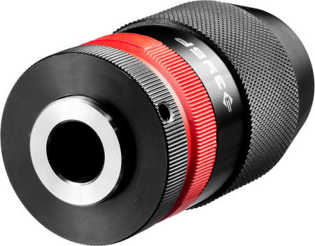 Патрон для станков, Профессионал 29088-16, В16мм, посадка на конус Морзе, высокоточный, быстрозажимной с фиксирующим кольцом, D=0-16мм ЗУБР