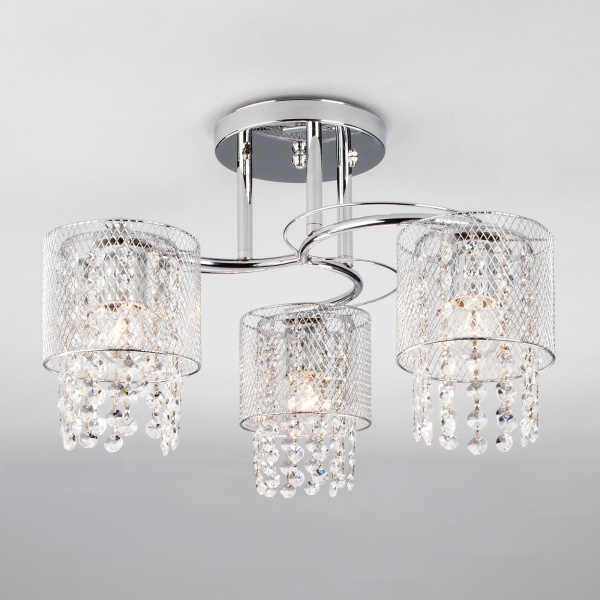 Потолочный светильник 3*E27 60Вт хром IP20 (30137/3 хром) Eurosvet