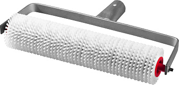 Валик игольчатый "Мастер" для наливных полов на металлической рамке, под удлинитель, пластмассовые иглы 13мм, 72х300мм ЗУБР