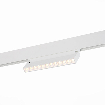 Магнитный трековый светильник белый LED 1*12Вт 3000К 1 009Lm Ra>80 36° IP20 L219xW22xH108 48В ST364.536.12 ST LUCE