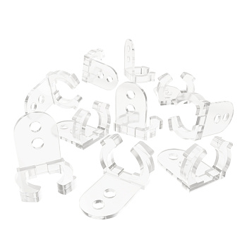 09-154 Комплект (10шт) крепежей пластиковых для светодиодного круглого неона, smd 2835, 144д/м, d=14мм, арт 17-57/58/59 APEYRON