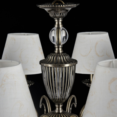 Люстра 8*E14 40Вт Бронза IP20 Brossard FR2904-PL-08-BZ Freya