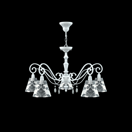 Люстра 5*E14 40Вт Матовый Белый IP20 Classic 20 E3-05-WM-LMP-O-2-CRL-E3-05-TR-DN Maytoni