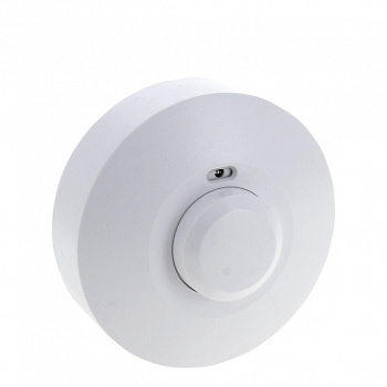 Микроволновый датчик движения бел, 1200Вт 360гр, до 20м IP20 MW-703 PROxima EKF