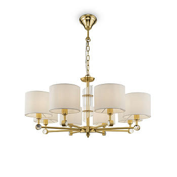 Люстра 8*E14 40Вт Латунь IP20 Alloro MOD088PL-08BS Maytoni