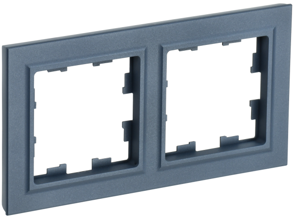 BRITE Рамка 2-местная РУ-2-БрМ маренго IEK