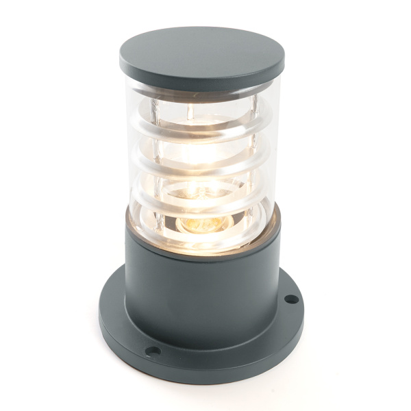 Светильник садово-парковый Feron DH0800 столб, E27 230V, серый