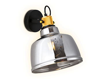 Настенный светильник TR3522 SB/SM бронза/дымчатый E27 max 40W 220*280*320 Ambrella Light