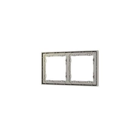 Рамка пластиковая Voltum S70 на 2 поста, (шелк)