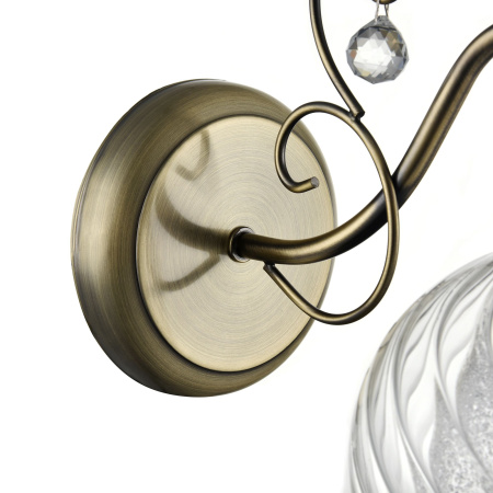 Бра 1*E14 40Вт Бронза IP20 Nella FR2662-WL-01-BZ Freya