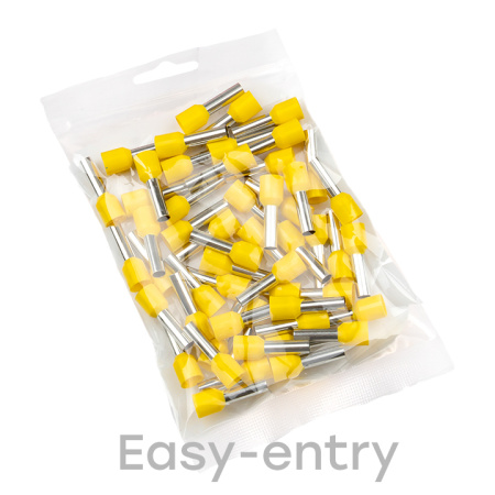 Наконечник штыревой втулочный изолированный НШвИ 6,0-12 (50шт) PROxima EKF