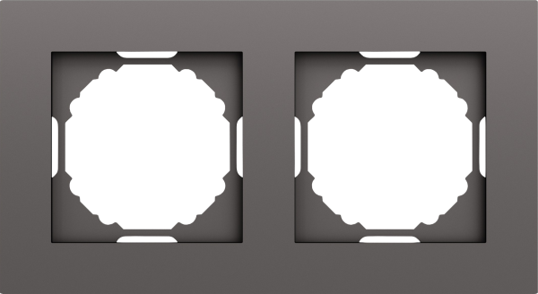 Donel A07 матовый титан рамка 2-я, серия DB