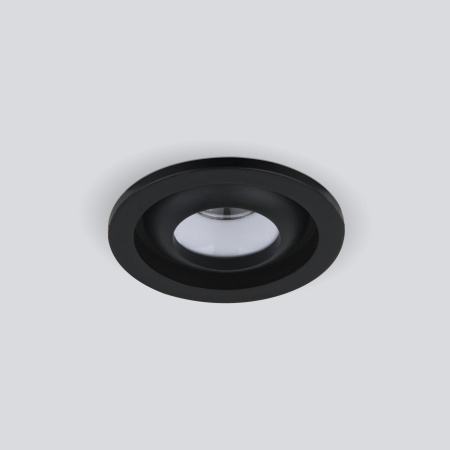 Встраиваемый точечный светодиодный светильник 5Вт 4200К черный IP20 (a056767) Elektrostandard