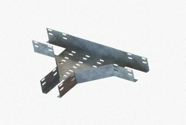 Лоток тройниковый перфорированный ОТ 200х80 УТ1,5, оцинкованный лист S1,5