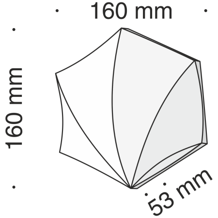 Бра 4,5Вт 3000K Белый IP20 Mixed Moods C286-WL-01-5W-W Technical