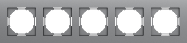 Donel A07 матовый серый рамка 5-я, серия DB
