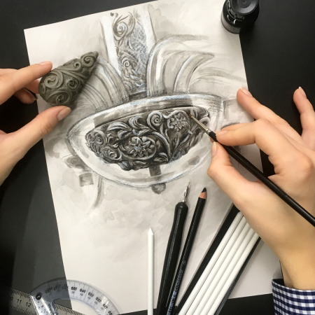 Люстра 6*E14 40Вт Серый IP20 Maryland ARM526PL-06GR Maytoni