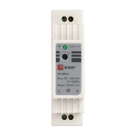 Блок питания 12В DR-15W-12 PROxima EKF