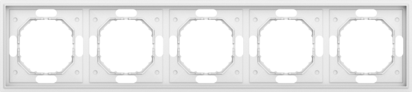 Donel S08 Podium матовый белый рамка 5-я, серия DB