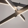 Подвесной светильник 3*LED 48Вт Черный IP20 Origami MOD163PL-L38B4K Maytoni