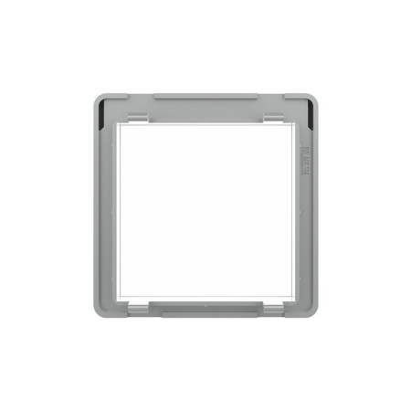 Влагозащитная крышка для розетки серая Livolo