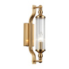 Настенный светильн.E14 1*40W IP44 TOLERO бронзовый/прозрачный/стекло ODEON LIGHT