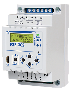 Реле времени РЭВ-302 Новатек-Электро