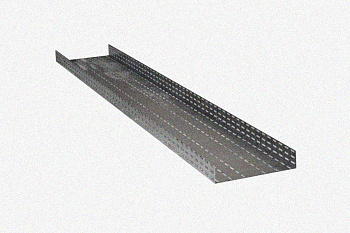 Лоток глухой ЛМГ 600х65х2000 УХЛ1, оцинкованный лист S1,5