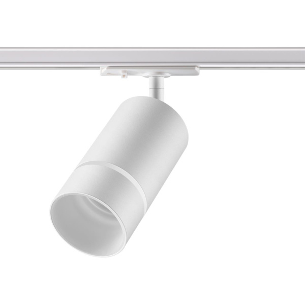 Св-к трековый однофазный IP20 GU10 9W 235V ELINA белый NOVOTECH
