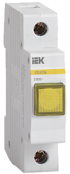 Лампа сигнальная ЛС-47М матрица желтая IEK